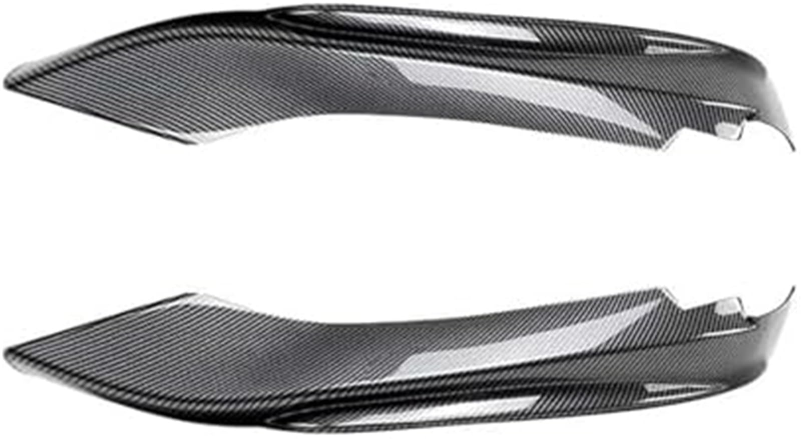 XEBRAD Splitter, for BMW, F32 F33 F36 420i 425i 430i 440i M440i 2014-2020 Cover Guard Body Kit Sport Frontstoßstange Lip Spoiler Splitter Diffusor Lip Splitter(Carbon Look A) Frontstoßstangen-Lippensp von XEBRAD