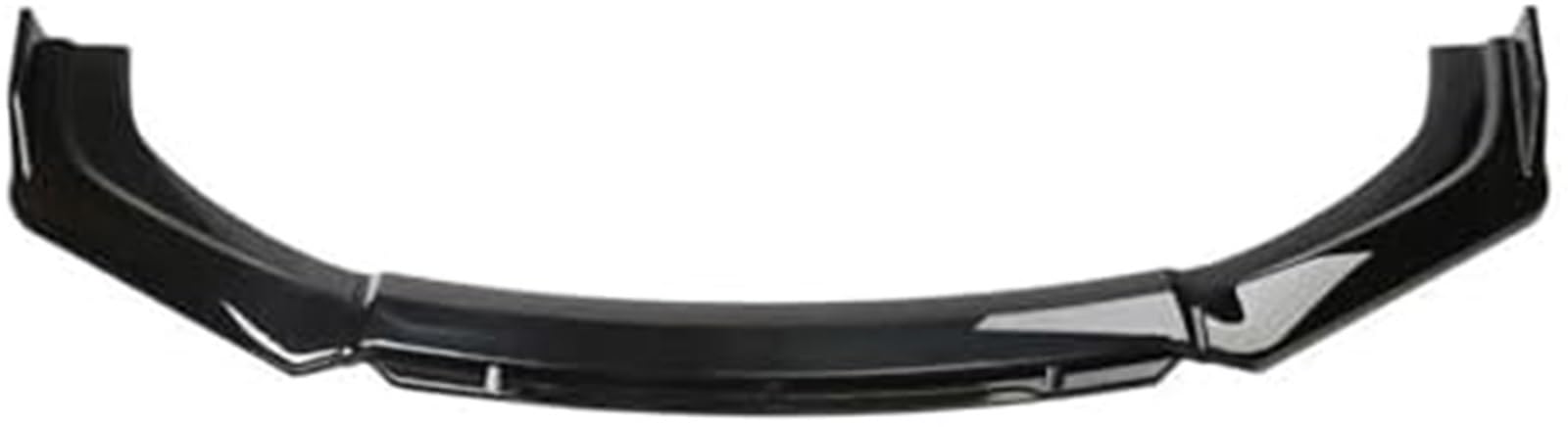 XEBRAD Splitter Auto Frontstoßstange Lip Body Kit Splitter Spoiler Diffusor Schutz Trim Air Dam Blaue Zunge, for Lexus, IS250 300350 Lippensplitter (Schwarz und Rot glänzend) Frontstoßstangen-Lippensp von XEBRAD