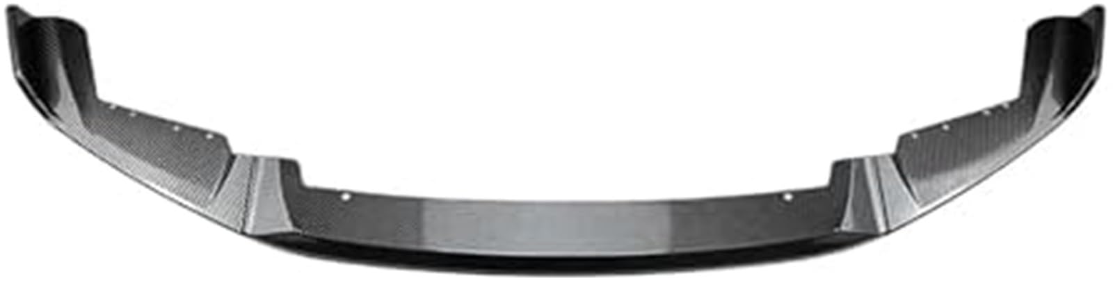 XEBRAD Splitter CS Style Auto Frontstoßstange Spoiler Lip Splitter Trim Außenzubehör Carbon Fiber Style Glänzend Schwarz, for BMW, F87 M2 2016-2021 Lip Splitter (Carbon Fiber Style) Frontstoßstangen-L von XEBRAD