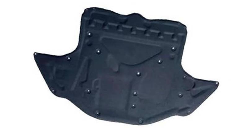 XEBRAD for, for, E-Klasse W211 2003 2004 2005 2006 2007 2008 2009 Fronthaube Motordämmpolster Schallschutzmatte Motor-Hitzeschild von XEBRAD