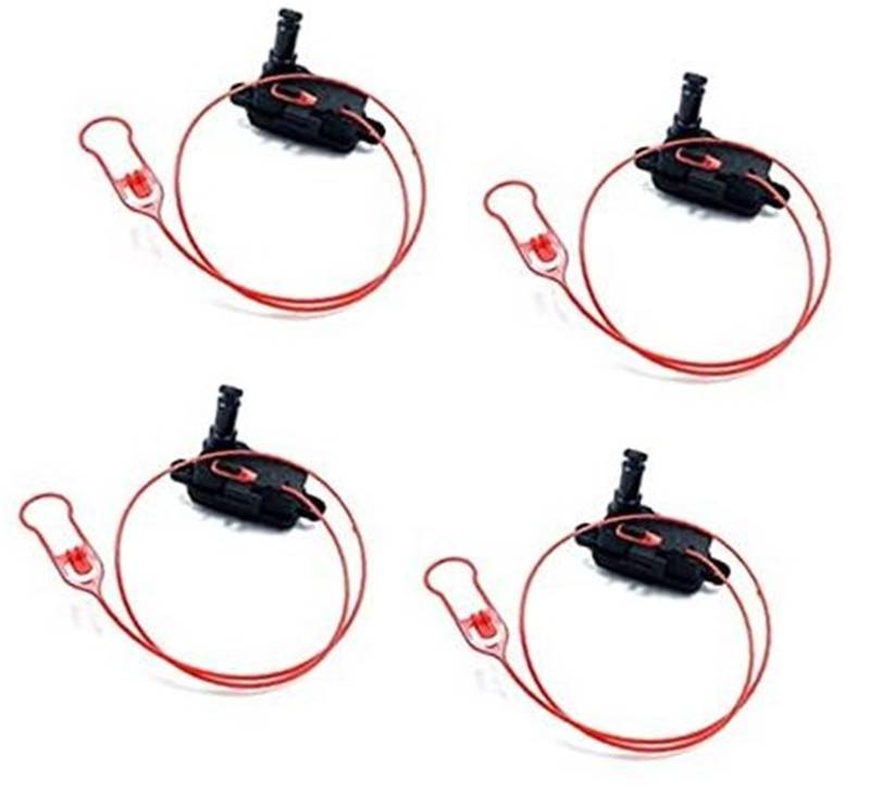 XEBRAD for 4-teiligen Kraftstoffeinfüllklappenmotor, for A1 A3 A3 Sportback A6 C7 A6 Avant A7 Q3 Q7 4L0 862 153 D Kraftstoffklappen-Türentriegelungsschloss von XEBRAD