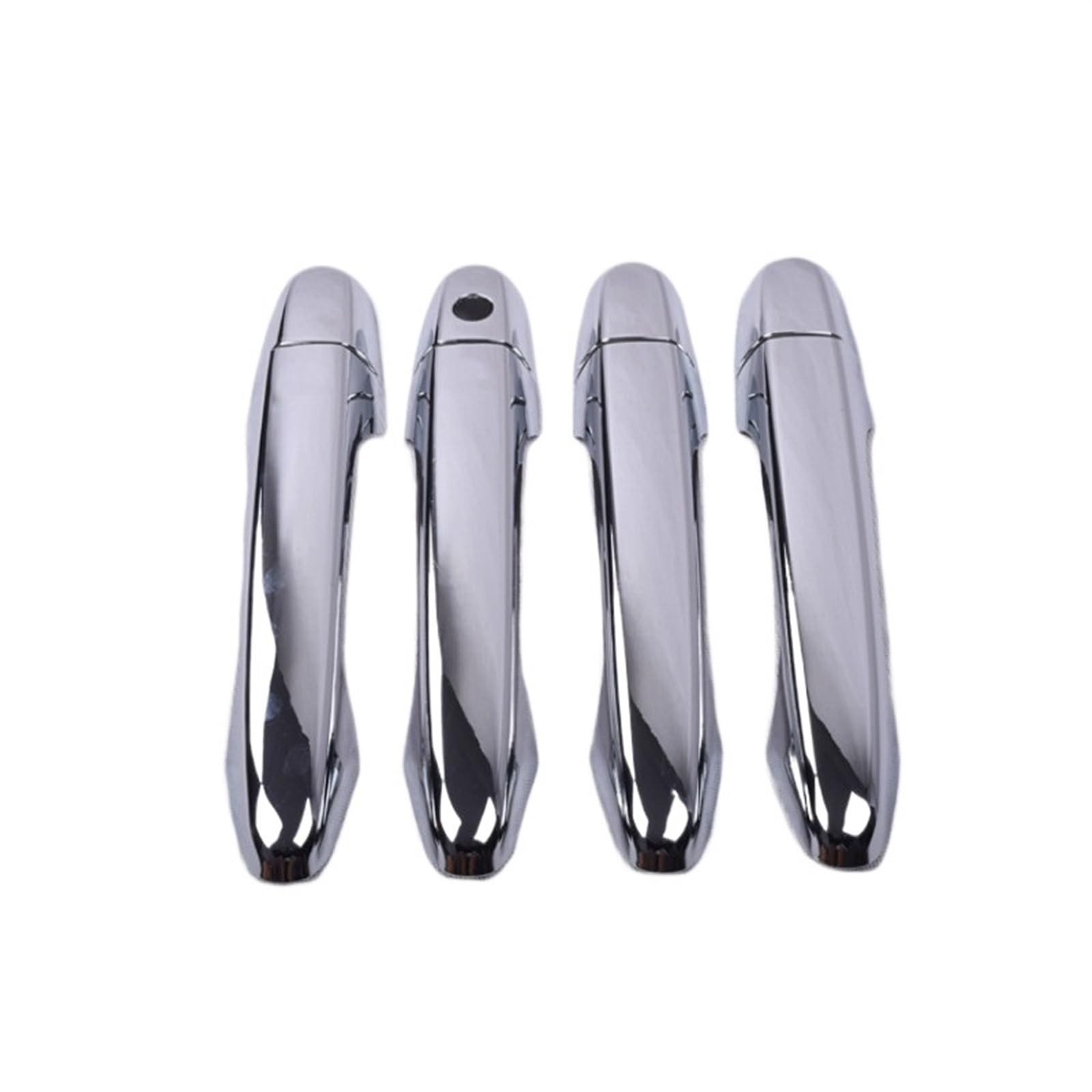 XEBRAD for Civic, 2012 2013 2014 2015 2016 Chrom-Kohlefaser-Autotürgriffabdeckungen Zierleisten Styling-Zubehör Türgriffabdeckung aus Carbonfaser(Silver 0 Button) von XEBRAD