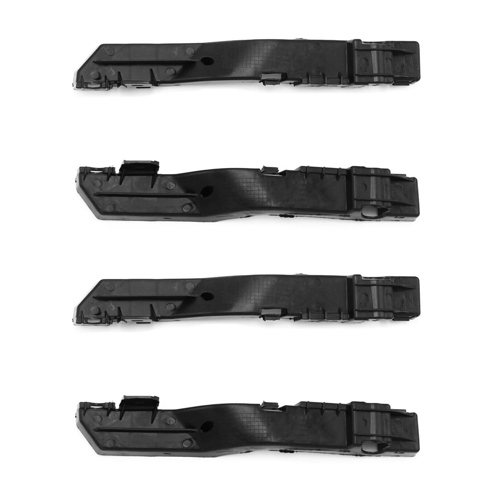 XEBRAD for Dodge, Journey 2009–2017, 4 Stück Frontstoßstangen-Stützhalterung Links und rechts 5178410AD 5178411AD Auto-Stoßstangenhalterung von XEBRAD