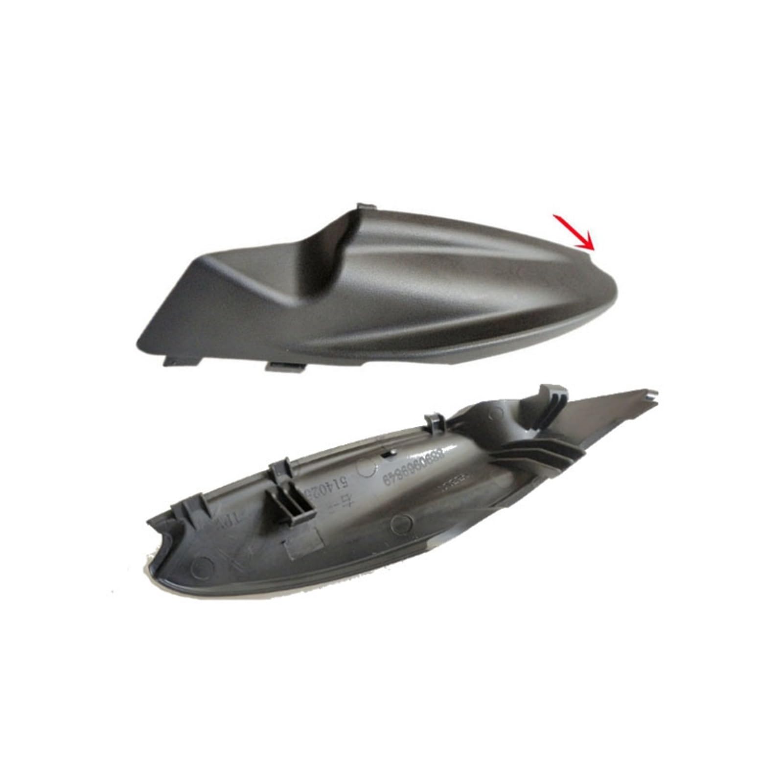 XEBRAD for Geely, for Coolray SX11, for Proton X50 2019 2020 2021 2022, OEM 5022030700/8890969849, Car Front Windshield Trim Panel Wiper Cover Auto-Scheibenwischer(1pair 21-22 Year) von XEBRAD