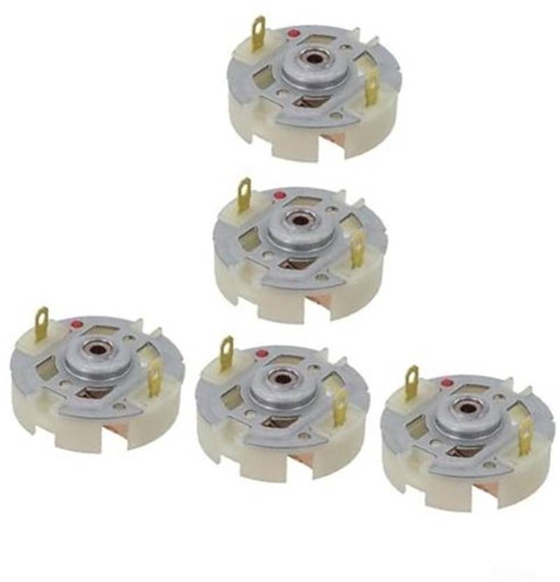 XEBRAD for RS550 Motorbürsten-Ersatz-Set, 5-teilig, for Kohlebesenhalter, kompatibel mit HC683LG Auto-Kohlebürstenhalter von XEBRAD