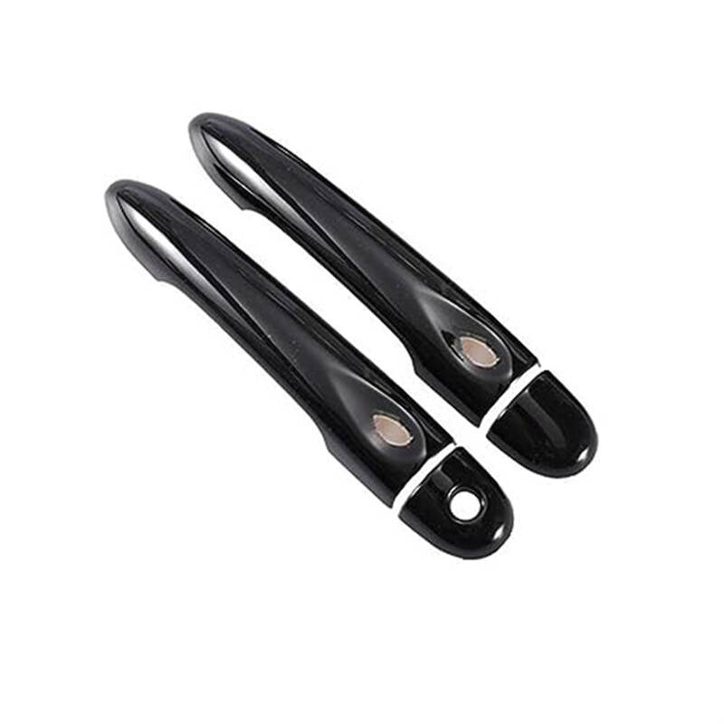 XEBRAD for Renault, Fluence 2009-2017, glänzend schwarz, Autotürgriffabdeckung, Zierleiste, Styling-Zubehör 2010 2011 2012 2013 2014 2015 2016 Autotürgriffabdeckung(Black 2dr 1 Key 2 Buttons) von XEBRAD