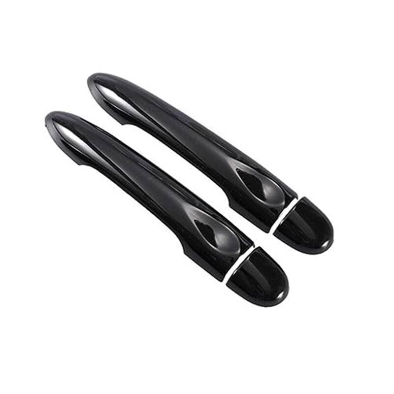 XEBRAD for Renault, Fluence 2009-2017, glänzend schwarz, Autotürgriffabdeckung, Zierleiste, Styling-Zubehör 2010 2011 2012 2013 2014 2015 2016 Autotürgriffabdeckung(Black 2dr No Key No Button) von XEBRAD