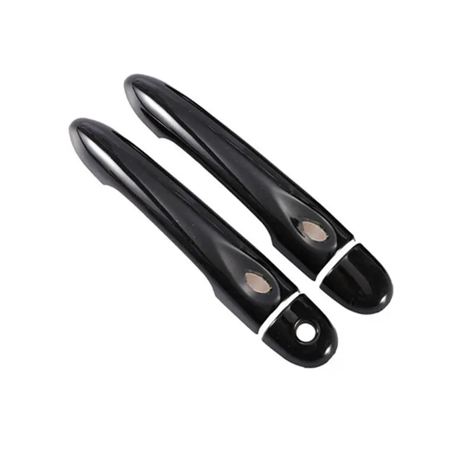 XEBRAD for Renault, ZOE ZE 2012 2013 2014 2015 2016 2017 Glänzend Schwarz Autotürgriffabdeckung Zierleiste Styling-Zubehör Türgriffabdeckung aus Carbonfaser(2Dr 1 Key 2 Buttons) von XEBRAD