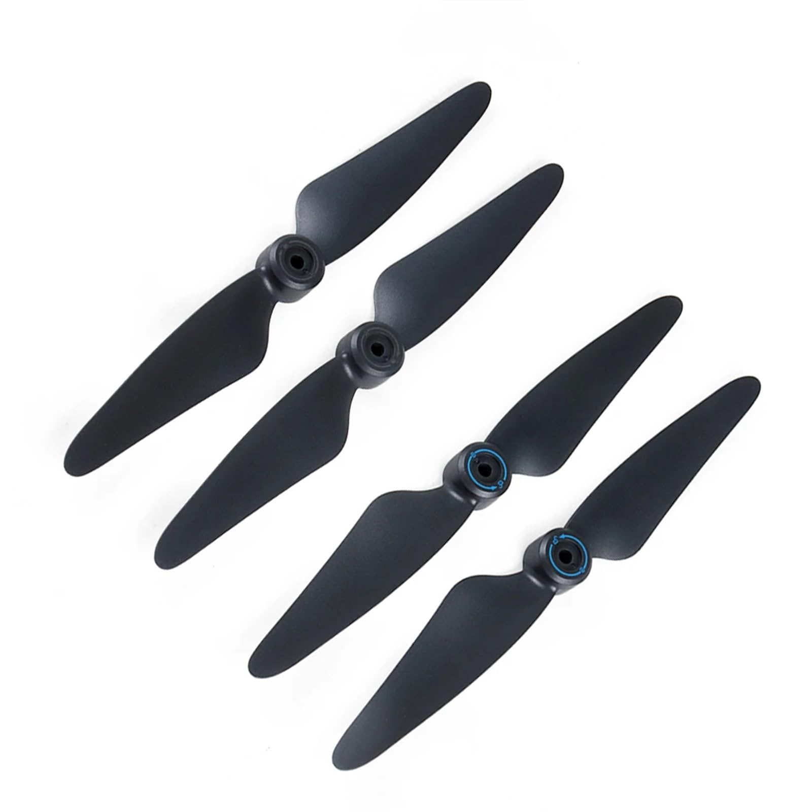 XEBRAD for Sjrc F7 Antenne Vier-As Flugzeug Zubehör Afstandsbediening Drone Cw CCW Schop Verhoogd Statief Propeller Kamera Bürstenlose Drohnenpropeller(Paddle) von XEBRAD