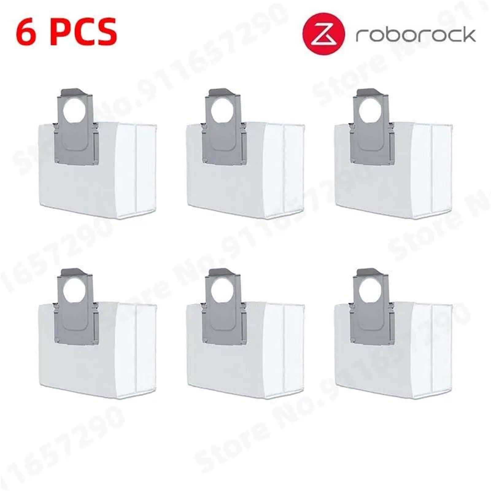 XEDLAMP, for Roborock, Q7 Max+ Q7 Plus Q7 Max Plus T8 Hauptseitenbürste Hepa-Filter Mopphalterung Wasser, for Tank, Staubbox Staubsaugerzubehör Staubsauger-Staubsammler(Dust Bag X6) von XEDLAMP