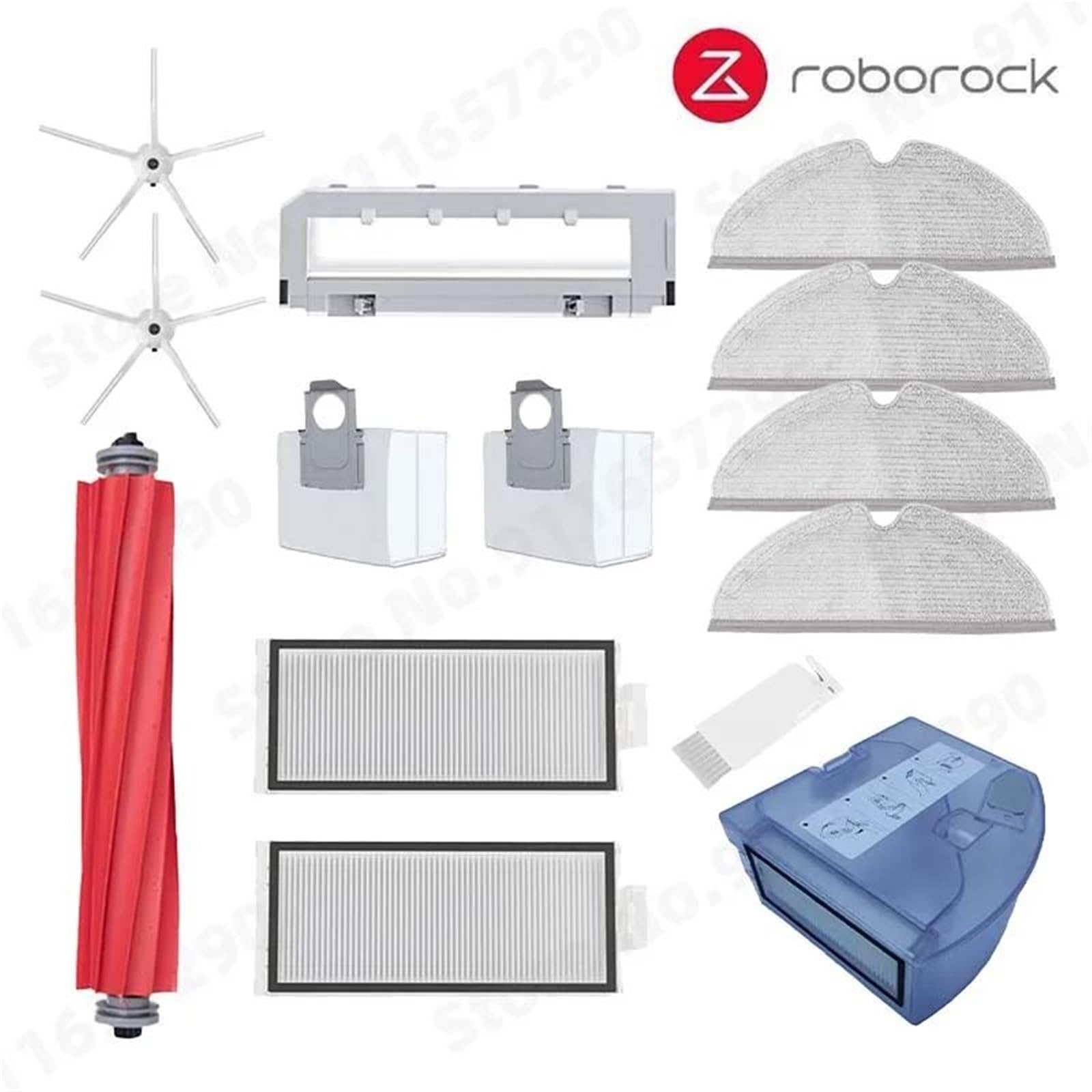 XEDLAMP, for Roborock, Q7 Max+ Q7 Plus Q7 Max Plus T8 Hauptseitenbürste Hepa-Filter Mopphalterung Wasser, for Tank, Staubbox Staubsaugerzubehör Staubsauger-Staubsammler(White Suit 6) von XEDLAMP