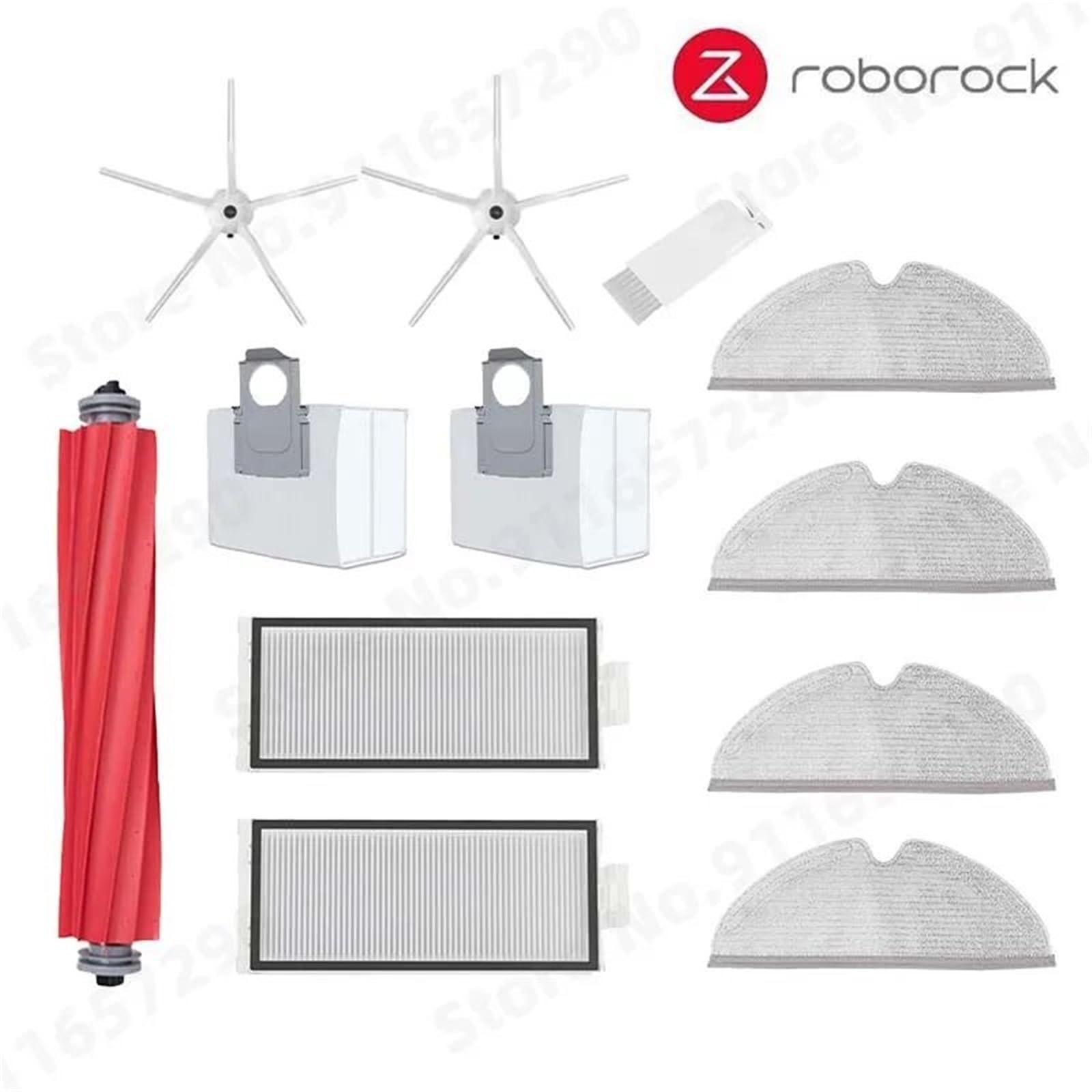 XEDLAMP, for Roborock, Q7 Max+ Q7 Plus Q7 Max Plus T8 Hauptseitenbürste Hepa-Filter Mopphalterung Wasser, for Tank, Staubbox Staubsaugerzubehör Staubsauger-Staubsammler(White Suit 8) von XEDLAMP