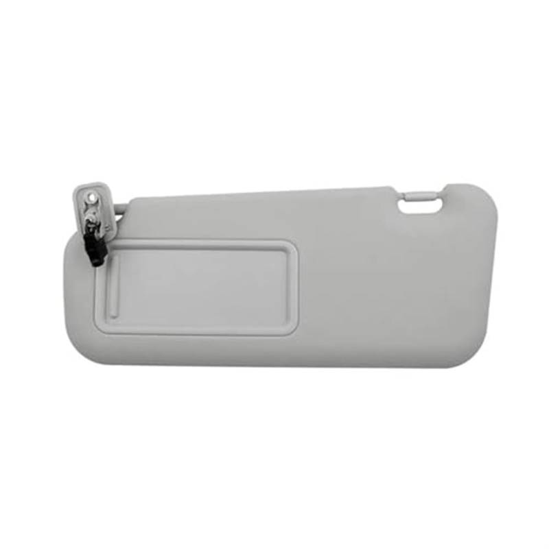 XEDLAMP 1/2 Stück Linke Fahrerseite, rechte Beifahrerseite, Auto-Innensonnenblende, Sonnenschutz mit Make-up-Spiegel-Set, for Mazda, 3 2010–2013 Sonnenblende Fahrerseite(Gray 1pc Left) von XEDLAMP