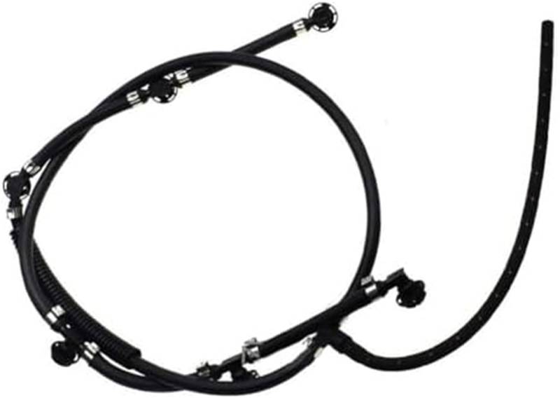XEDLAMP 1-teiliger Einspritzdüsen-Rücklaufschlauch, Austausch des Einspritzdüsen-Rücklaufrohrs, for Mercedes, Serie EGS MCLK GLK C-Klasse, 6420705532 A6420705532 von XEDLAMP