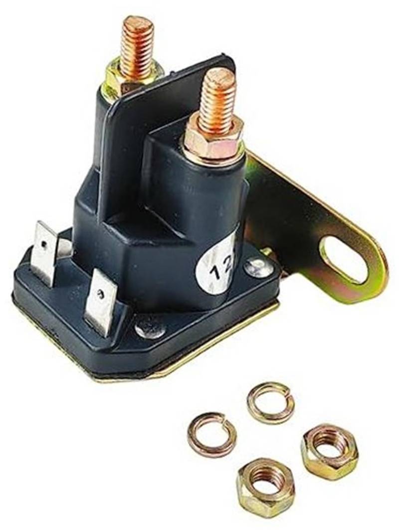 XEDLAMP 12-V-Starter-Magnetrelais mit 4 Anschlüssen | for Cub Cadet, MTD, Trombetta, Rasentraktor, Rasenmäher | OE-Nr. AM138068, AM133094, 725-04439, 816-1211-211-16 Anlasser-Magnetrelais von XEDLAMP