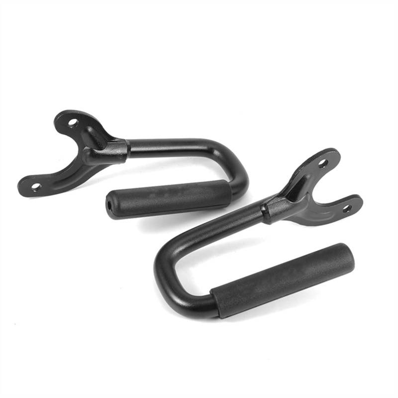 XEDLAMP 2 Stück Auto-Vordersitz-Haltegriffe Vorderdach-Sicherheitsgriffstange, for Jeep, for Wrangler TJ 1997-2006 Sicherheitshaltegriff fürs Dach(Black) von XEDLAMP