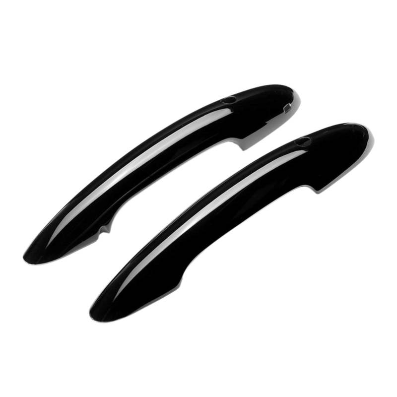 XEDLAMP 2-teilige Auto-Styling-Türgriffabdeckungen for den Außenbereich, glänzend, hellschwarz, for MINI, Jcw Coopers F56 F57, Auto-Außenteile Abdeckung für Außentürgriffe von XEDLAMP