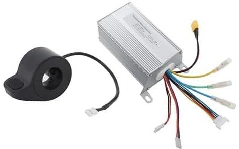 XEDLAMP 36 V 350 W Scooter-Controller, Metallgehäuse, Drosselklappen-Armaturenbrett, empfindliche Steuerung, Scooter-DIY-Umrüstsatz Controller-Kit für Elektroroller von XEDLAMP