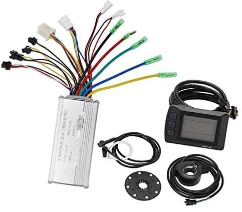 XEDLAMP 36 V 48 V 22 A Elektrofahrrad-Controller-Kit, 500 W Motor DIY E-Bike-Zubehör Geschwindigkeitsregler mit OMT-M3-Anzeigetafelsatz Controller-Kit für Elektroroller von XEDLAMP