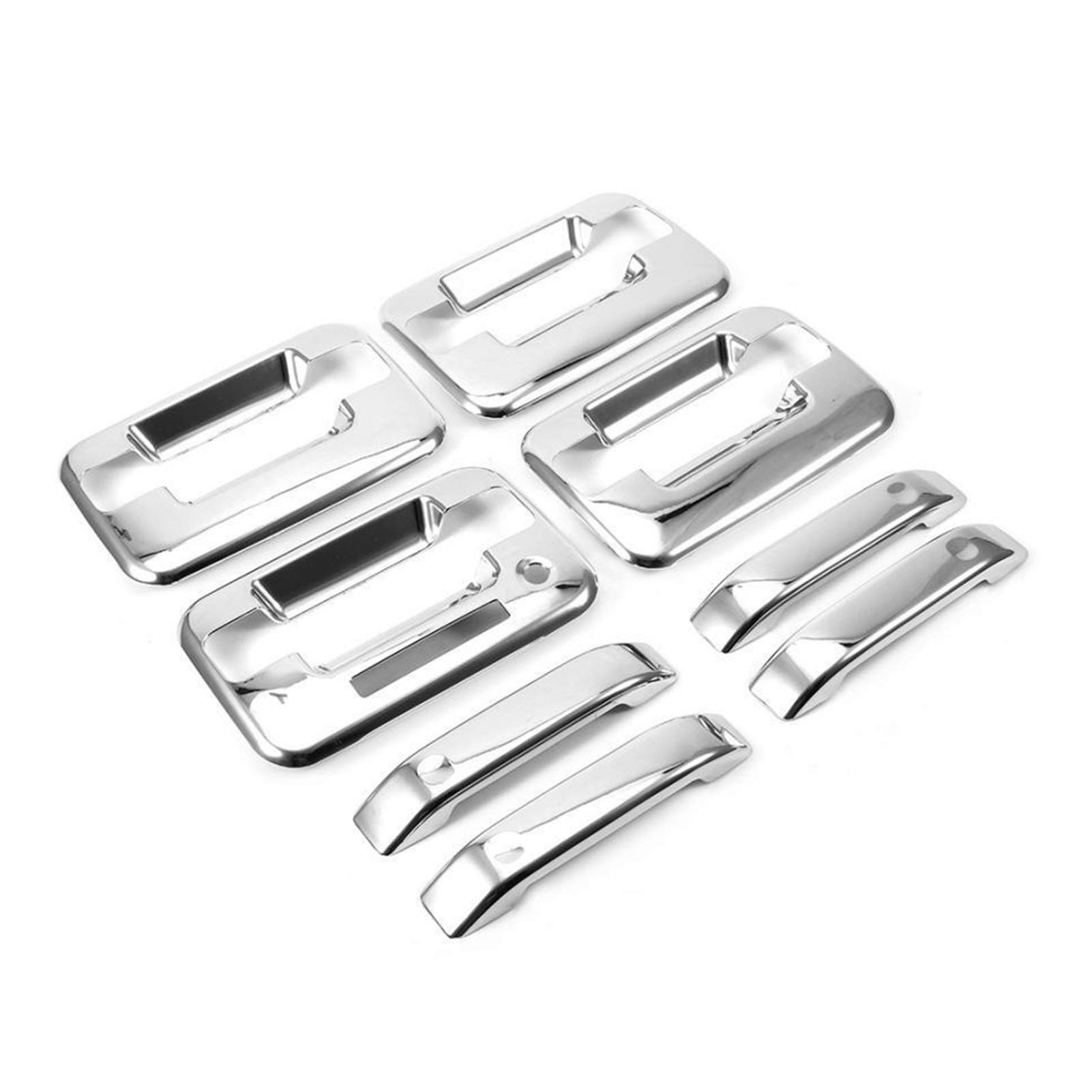 XEDLAMP 4 Sätze ABS-Türgriffabdeckungsverkleidung, for F150 2004 2005 2006 2007 2008 2009 2010 2011 2012 2013 2014 Modifikationszubehör Abdeckung für Außentürgriffe XEDLAMP 4 Sätze ABS-Türgriffabdeckungsverkleidung, for F150 2004 2005 2006 2007 2008 2009 2010 2011 2012 2013 2014 Modifikationszubehör Abdeckung für Außentürgriffe von XEDLAMP