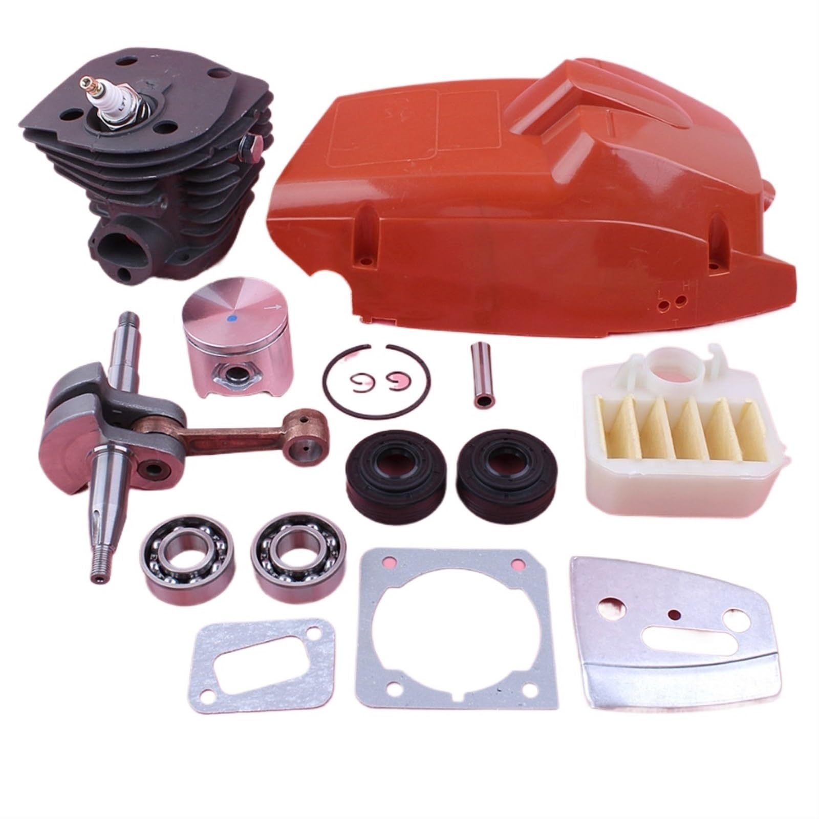 XEDLAMP 44 mm Zylinderkolben Kurbelwelle Motorabdeckung, for Husqvarna 340 345 350 Lageröldichtung Luftfilter Kettensäge Ersatzteil Zylinderkolben für Gartengeräte XEDLAMP 44 mm Zylinderkolben Kurbelwelle Motorabdeckung, for Husqvarna 340 345 350 Lageröldichtung Luftfilter Kettensäge Ersatzteil Zylinderkolben für Gartengeräte von XEDLAMP