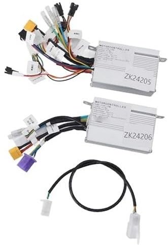 XEDLAMP 48 V 800 W Elektroroller-Controller, Doppelantrieb, Geschwindigkeitsregelbox aus Aluminiumlegierung, elektrisches Dreirad, ausgestattet mit hochtemperaturbeständigen Drähten Controller-Kit für von XEDLAMP