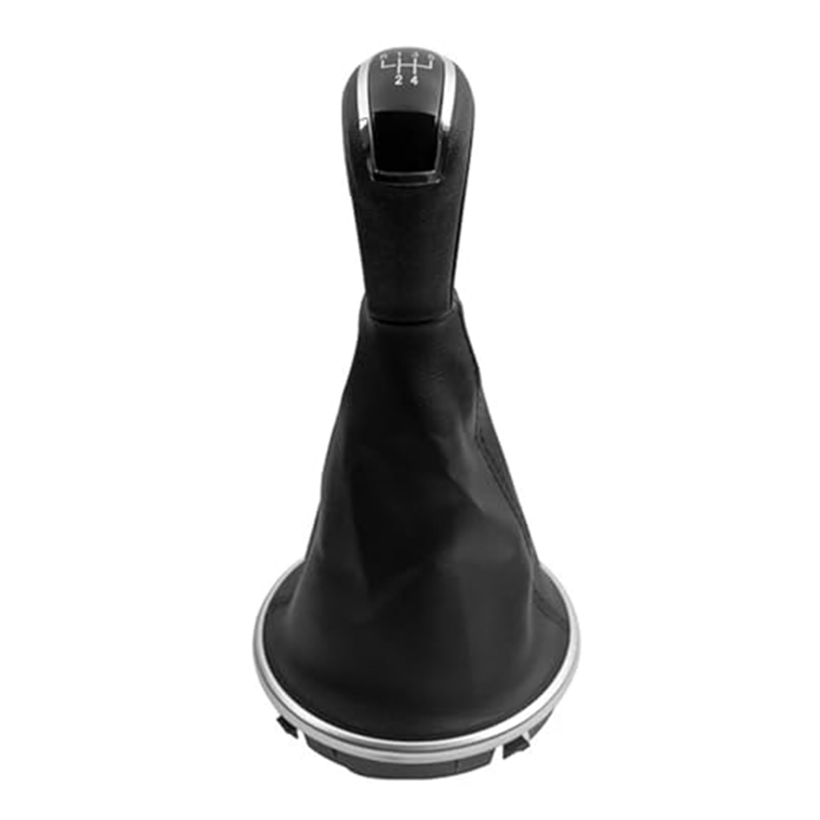 XEDLAMP 5/6-Gang-Abdeckung for manuellen Schaltknauf for Autos, for Skoda, Fabia 2 II for Roomster 2006 2007 2008 2009 2010, Getriebehebel-Schaltknaufmanschette Schaltsack(Black 5 Speed) von XEDLAMP