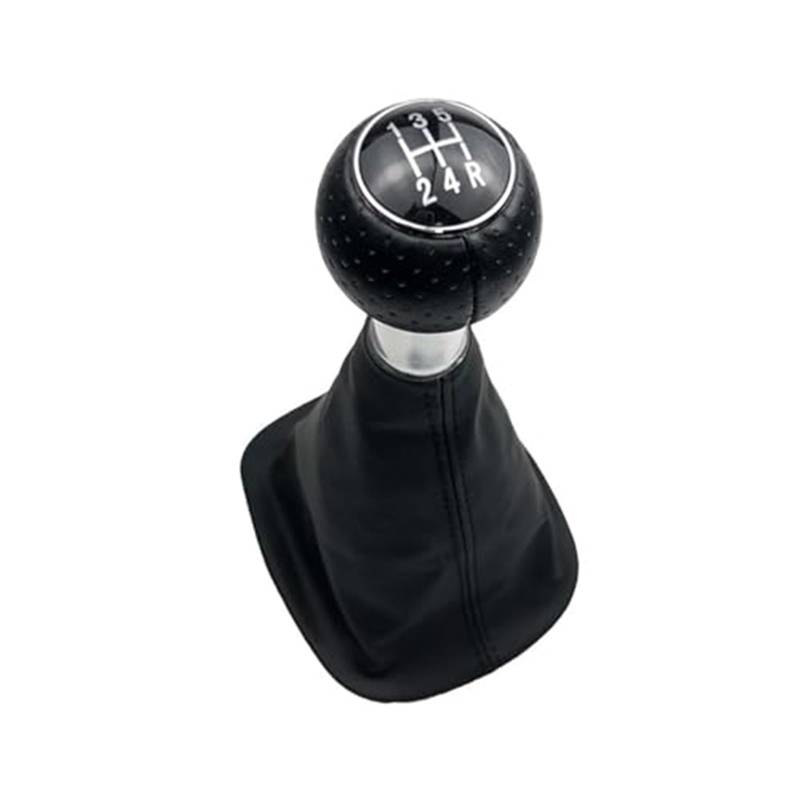 XEDLAMP 5 6 Gang Schaltknauf Hebel Schaltstift Gamasche Kofferraumabdeckung, for VW, for Passat, B5 B5.5 98-04 B5 FL 00-05 3B 3B2 3B5 96-00 Abdeckung für den Schaltknauf(Black 5 Speed Gear Shift) von XEDLAMP
