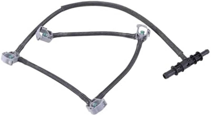 XEDLAMP A6460700732 Kraftstoffrücklauf-Überlaufleckrohr, for C-Klasse E-Klasse W211 W204 T-Modell S211 S204 200 220 CDI Kraftstoffinjektor-Überlaufleckrohr-Rücklaufschlauch von XEDLAMP