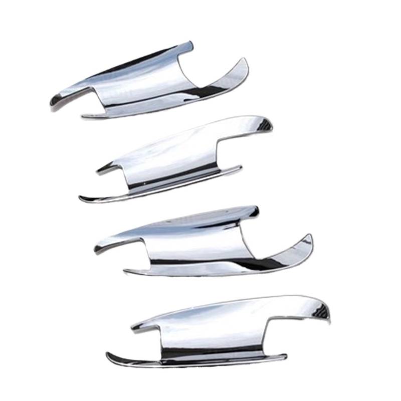 XEDLAMP ABS-Chrom-Außentürgriffschalenverkleidung, for Mercedes-Benz, GLK300 C ML GLE GLS GLK-Klasse X204 W204 W166, Pailletten-Styling-Chrom-Zubehör Abdeckung für Außentürgriffe von XEDLAMP