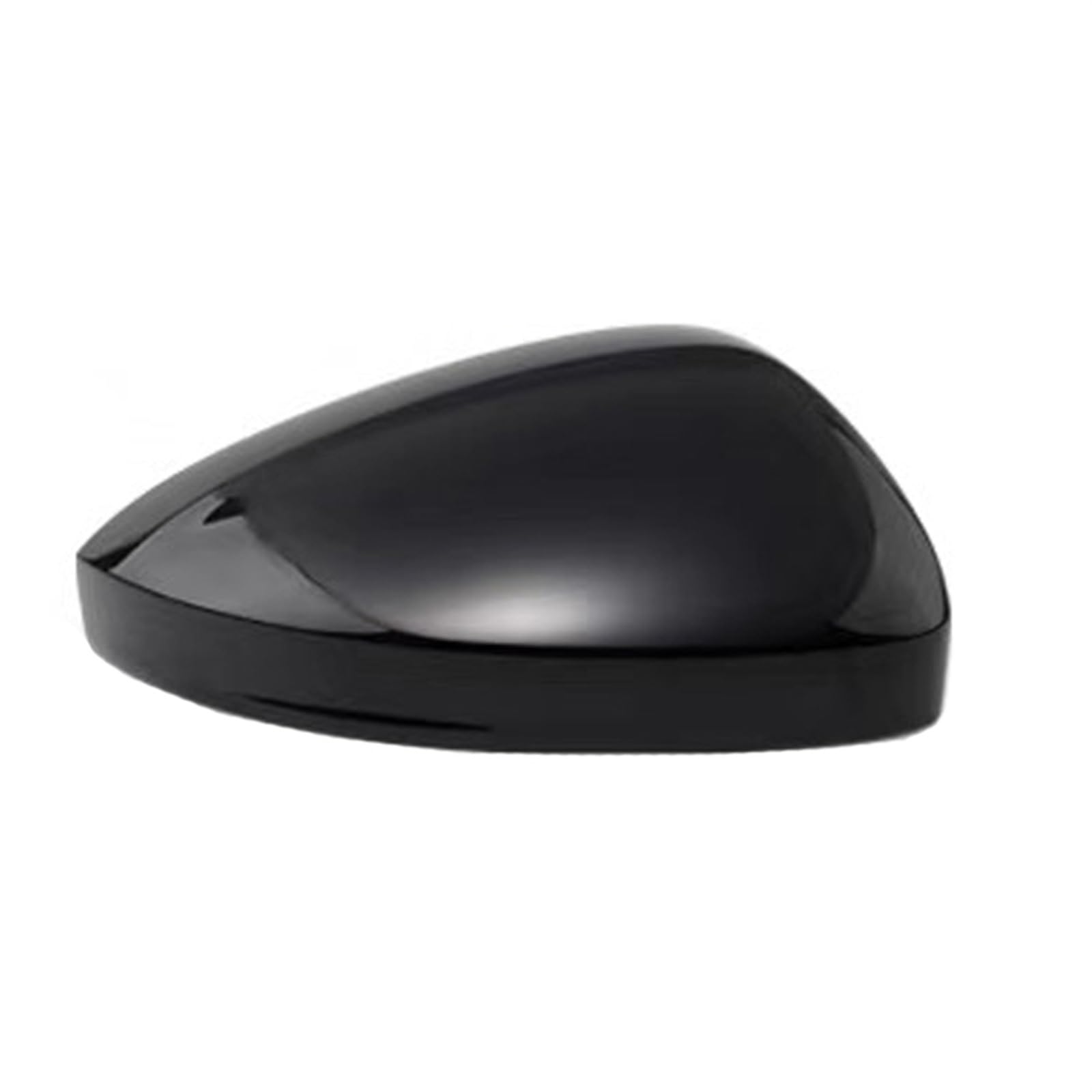 XEDLAMP Auto-Flügeltür-Seitenspiegelabdeckung, for VW, for Tiguan, 2017 2018 2019 2020, Auto-Rückspiegelrahmen, Glaslinsen-Zubehör Autotürspiegelrahmen(Black Right) von XEDLAMP