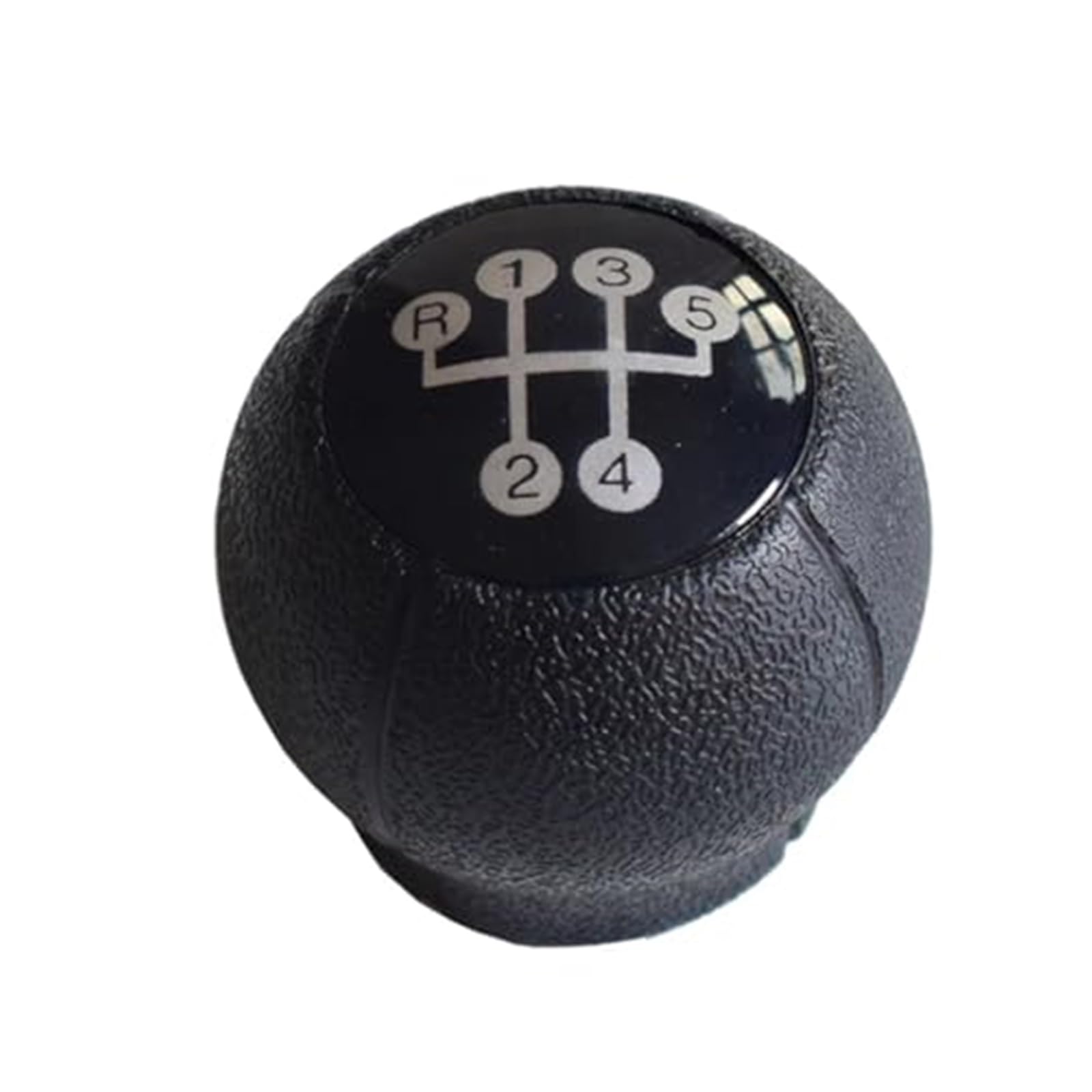 XEDLAMP Auto-Handbrems-Schaltknauf-Abdeckung, for Vauxhall, for Opel, Corsa C Combo 01–06, Schalthebelmanschette, Leder, Auto-Dekor, Autozubehör Abdeckung für den Schaltknauf(Black Gear Knob) von XEDLAMP