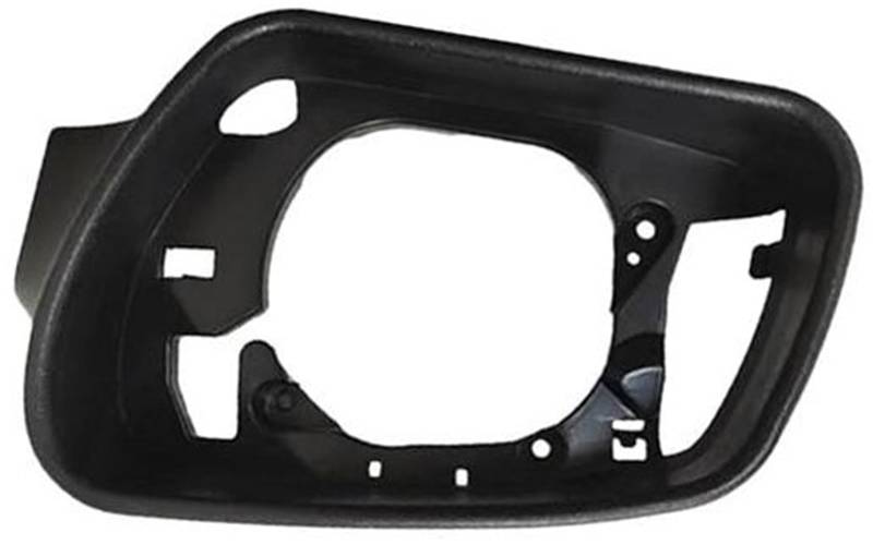 XEDLAMP Auto-Rückspiegelkappe, for Focus, 2 MK2 C-MAX 2003–2010, Seitenspiegelgehäuse, Rahmenverkleidung, Rückspiegelhalterverkleidung Auto-Außenspiegelabdeckung(Black Left Driver Side) von XEDLAMP