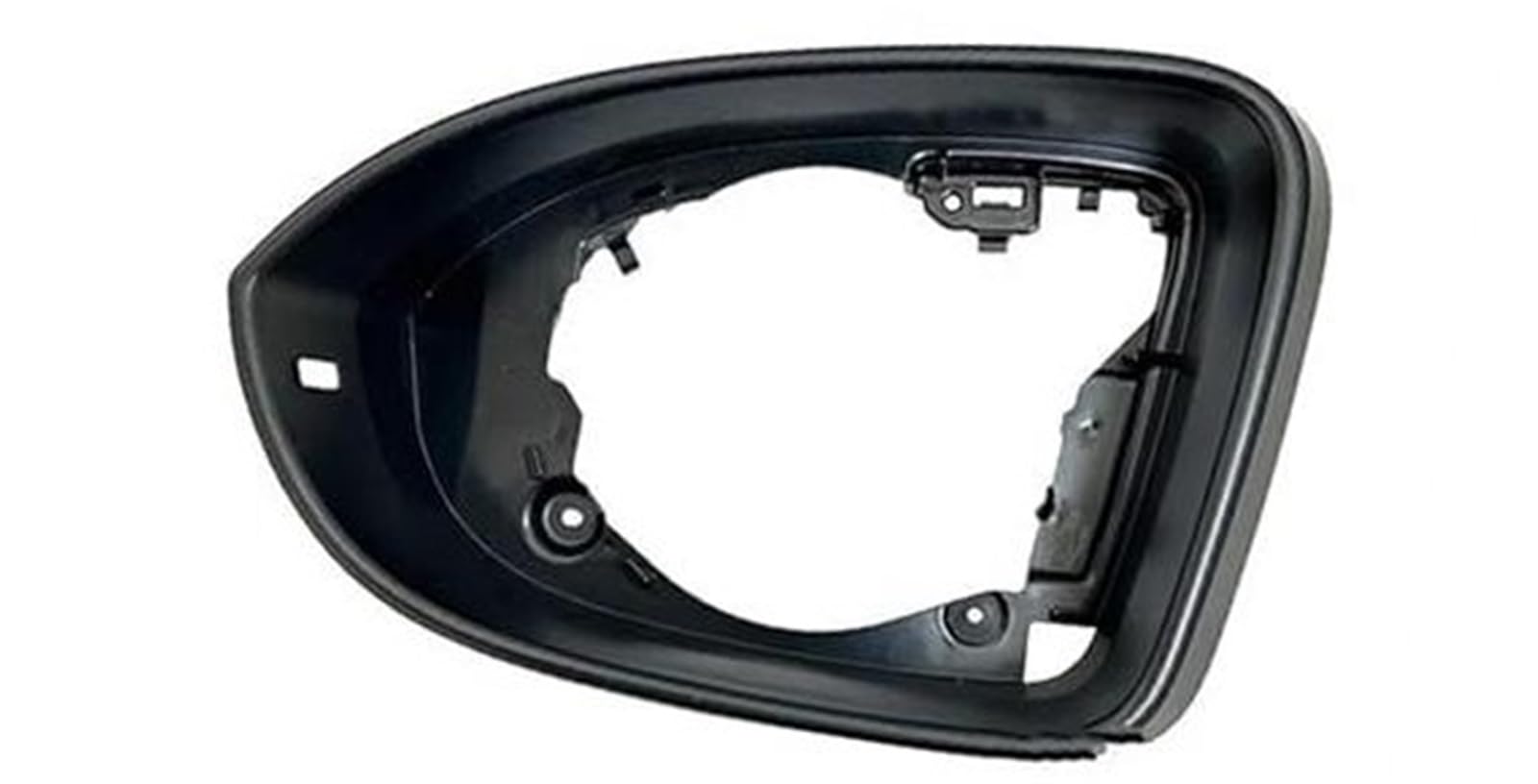 XEDLAMP Auto-Rückspiegelkappe, for VW, for Golf, 8 MK8 2020–2022, Auto-Seitenspiegel-Rahmenhalter, Rückspiegelschalen-Gehäuserahmen Auto-Außenspiegelabdeckung(Black Left) von XEDLAMP