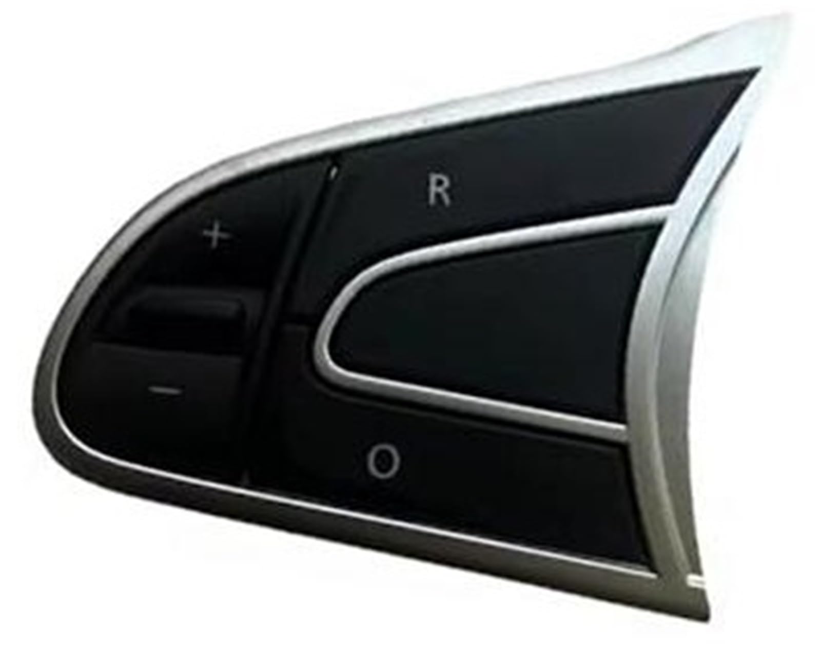 XEDLAMP Auto-Tempomat-Knopf, Koleos 2016 2017 2018 2019 2020 2021 2022 2023, Auto-Lenkrad, multifunktionaler Audio-Lautstärkeregler-Knopfschalter Auto-Lenkradschalter-Kit(Black Left) von XEDLAMP