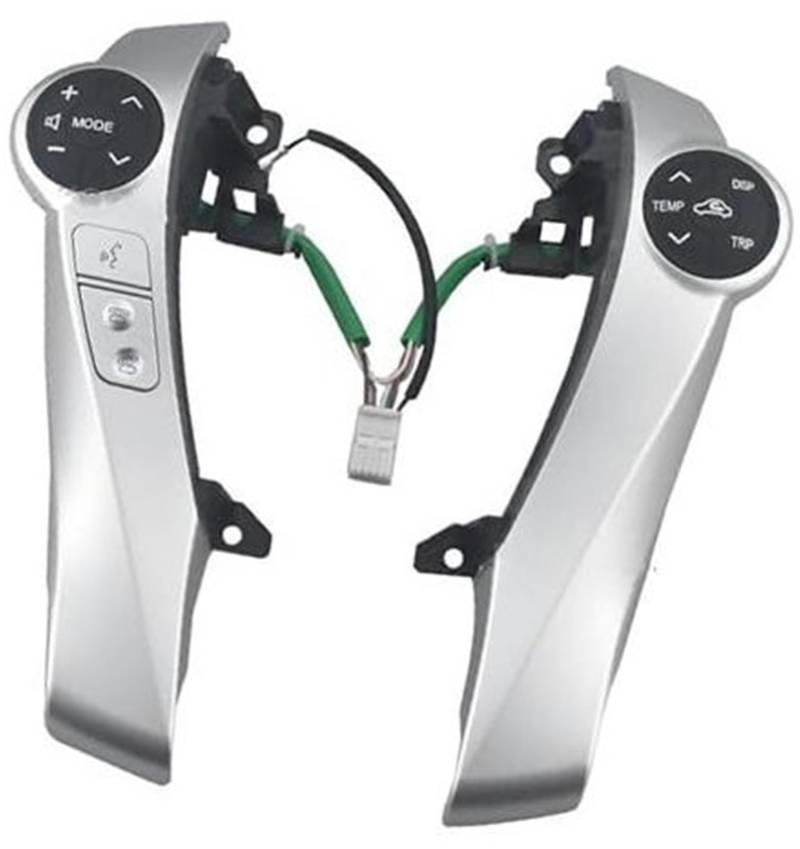 XEDLAMP Auto-Tempomat-Knopf, for Toyota, for Aqua NHP10, for Prius C ZVW30 2011 2012 2013 2014 2015, Tempomat-Lenkradtasten, Schalter, Autozubehör Auto-Lenkradschalter-Kit von XEDLAMP