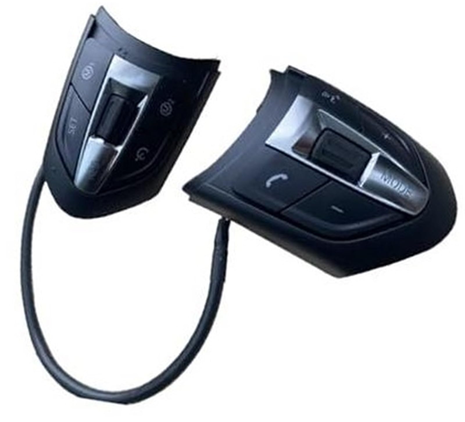 XEDLAMP Auto-Tempomat-Taste, for, for M3 M6 M5 Sportwagen, Multifunktions-Lenkrad-Tempomat-Tasten, Lautstärkeregler-Tasten, Audio-Steuerschalter Auto-Lenkradschalter-Kit(Black 5) von XEDLAMP