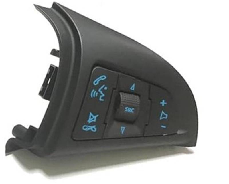 XEDLAMP Auto-Tempomat-Taste, for Chevrolet, for Cruze, 2009–2014, Auto-Multifunktionslenkrad, automatischer Tempomat-Schalter, Multimedia-Audio-Steuertaste Auto-Lenkradschalter-Kit(BLACK Volume button von XEDLAMP