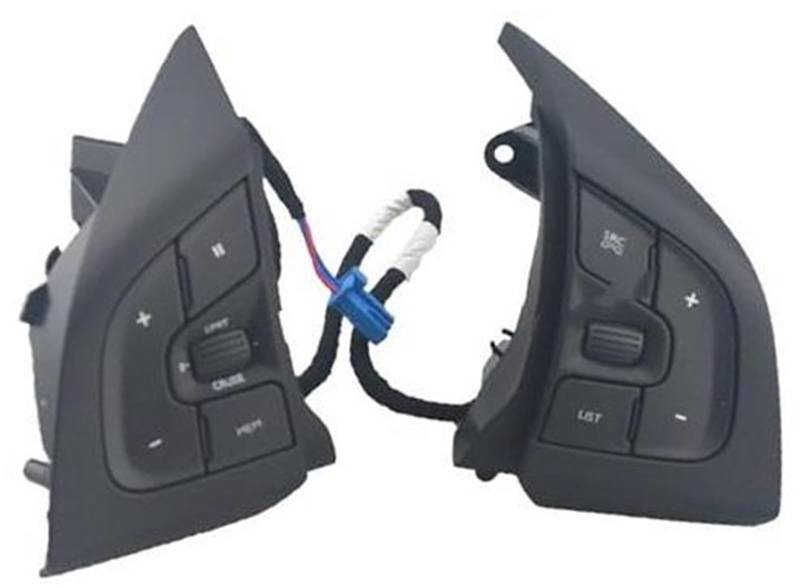 XEDLAMP Auto-Tempomat-Taste, for Citroen, for DS5 DS6 2013 2014 2015 2016 2017 2018 Auto-Multifunktions-Lenkrad-Audio-Lautstärkeregler-Schaltertasten Auto-Lenkradschalter-Kit von XEDLAMP