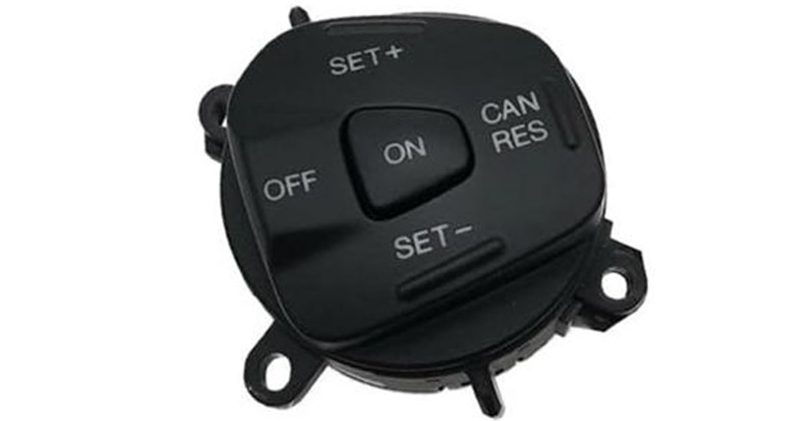 XEDLAMP Auto-Tempomat-Taste, for Fiesta, MK7 MK8 ST, for Ecosport, 2013, Multifunktions-Lautstärkeregler, Auto-Lenkrad-Tempomat-Schalter-Taste Auto-Lenkradschalter-Kit(Black Cruise Switch) von XEDLAMP