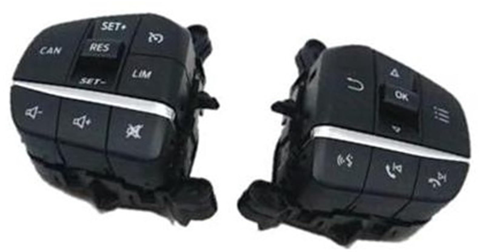 XEDLAMP Auto-Tempomat-Taste, for Focus, for Fiesta, 2019–2020, Auto-Multifunktions-Lenkrad-Cruise-Audio-Lautstärkeregler-Schalter-Taste DT1T-9E740-AA Auto-Lenkradschalter-Kit XEDLAMP Auto-Tempomat-Taste, for Focus, for Fiesta, 2019–2020, Auto-Multifunktions-Lenkrad-Cruise-Audio-Lautstärkeregler-Schalter-Taste DT1T-9E740-AA Auto-Lenkradschalter-Kit von XEDLAMP