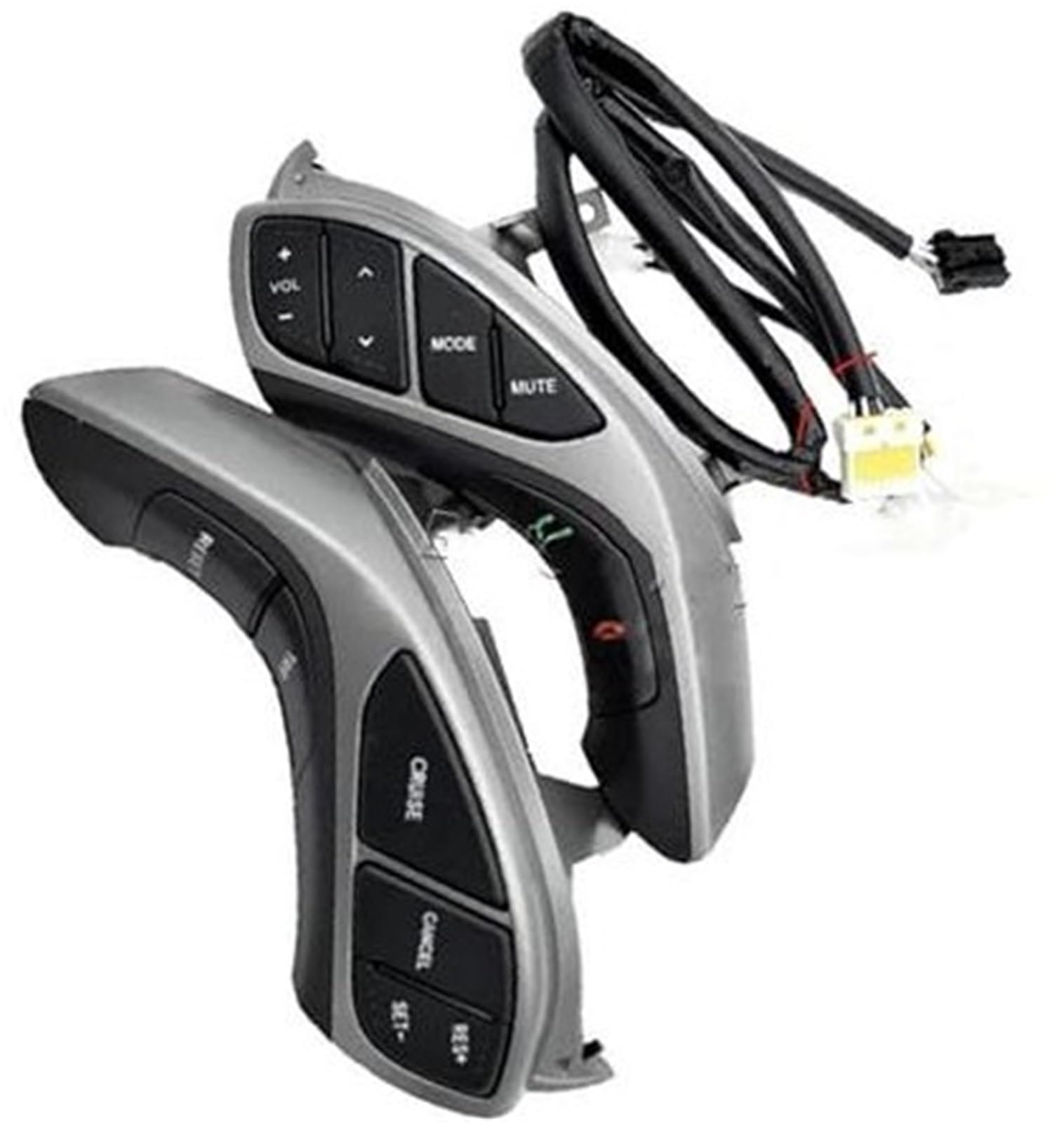 XEDLAMP Auto-Tempomat-Taste, for Hyundai, I30, for Elantra, 2012 2013 2014 2015, Auto-Lenkrad-Taste, Audio-Telefon, Bluetooth, Tempomat-Autoschalter Auto-Lenkradschalter-Kit(Black 12pin 3) von XEDLAMP