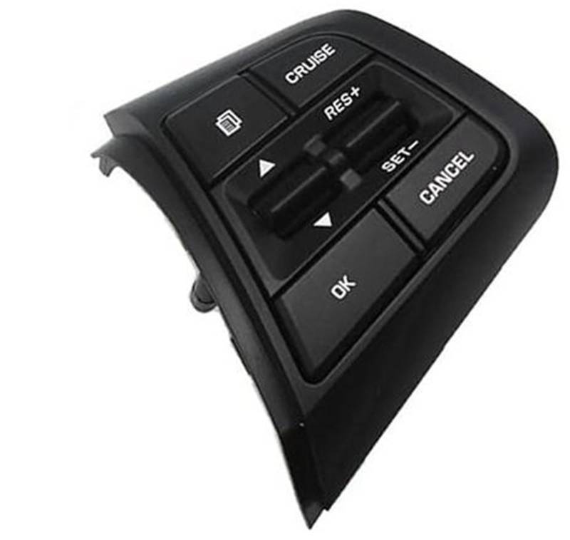 XEDLAMP Auto-Tempomat-Taste, for Hyundai, for Creta Ix25 2.0L 2016, Auto-Cruise-Geschwindigkeitsfunktion, Lenkradtaste, Radio-Lautstärkeregler-Schalter, Autozubehör Auto-Lenkradschalter-Kit von XEDLAMP