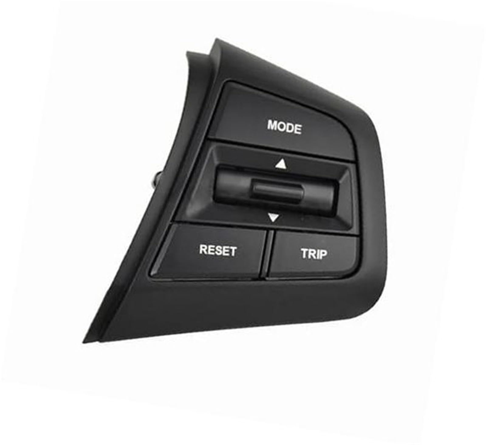XEDLAMP Auto-Tempomat-Taste, for Hyundai, for Ix25, for Creta 2019, Auto-Lenkrad-Tempomat-Tastenschalter, Fernbedienung, Lautstärketaste, blaues Licht Auto-Lenkradschalter-Kit(Black Right 4) von XEDLAMP