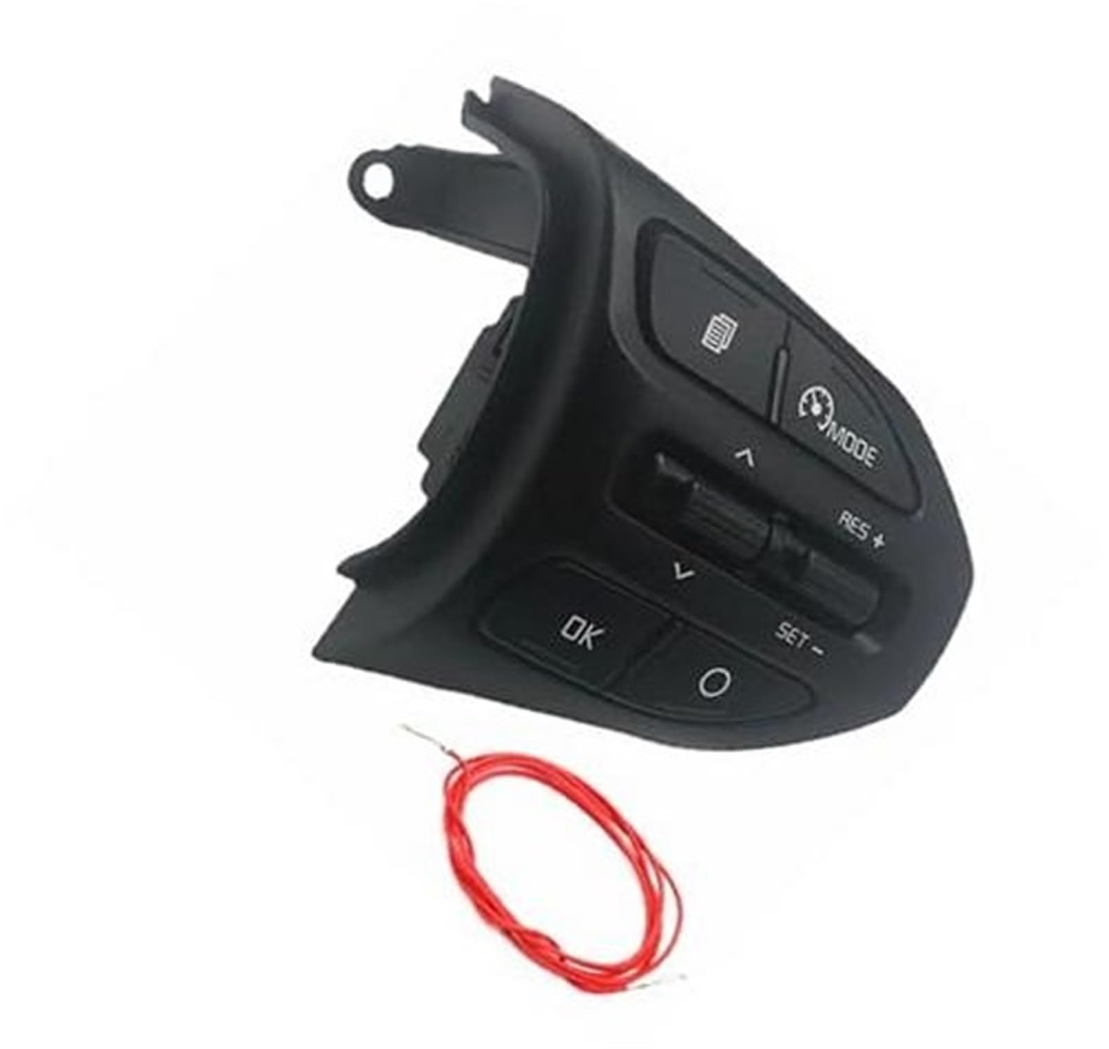 XEDLAMP Auto-Tempomat-Taste, for Kia, K2, for Rio 2017 2018 2019, for Picanto, Lenkrad-Steuertasten, Telefon-Tempomat-Lautstärkeschalter, Autozubehör Auto-Lenkradschalter-Kit(Black C 2) von XEDLAMP