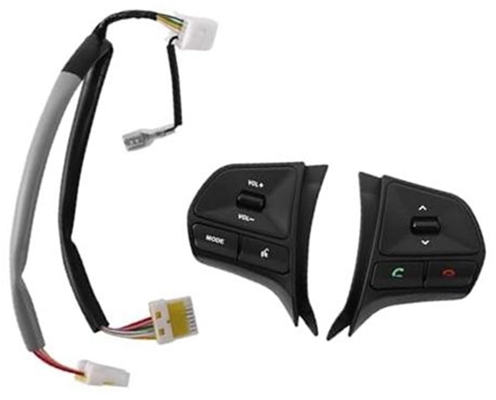 XEDLAMP Auto-Tempomat-Taste, for Kia, for K2, for Rio 2011 2012 2013 2014 2015 2016, Auto-Multifunktions-Lenkrad-Audio-Steuertaste, Lautstärke-Einstelltaste Auto-Lenkradschalter-Kit XEDLAMP Auto-Tempomat-Taste, for Kia, for K2, for Rio 2011 2012 2013 2014 2015 2016, Auto-Multifunktions-Lenkrad-Audio-Steuertaste, Lautstärke-Einstelltaste Auto-Lenkradschalter-Kit von XEDLAMP