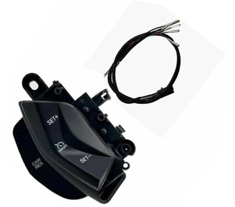 XEDLAMP Auto-Tempomat-Taste, for Kuga 2012 2013 2014 2015, Auto-Multifunktions-Lenkrad-Tempomat-Schalter-Taste, Multimedia-Musik-Schalter-Taste Auto-Lenkradschalter-Kit von XEDLAMP