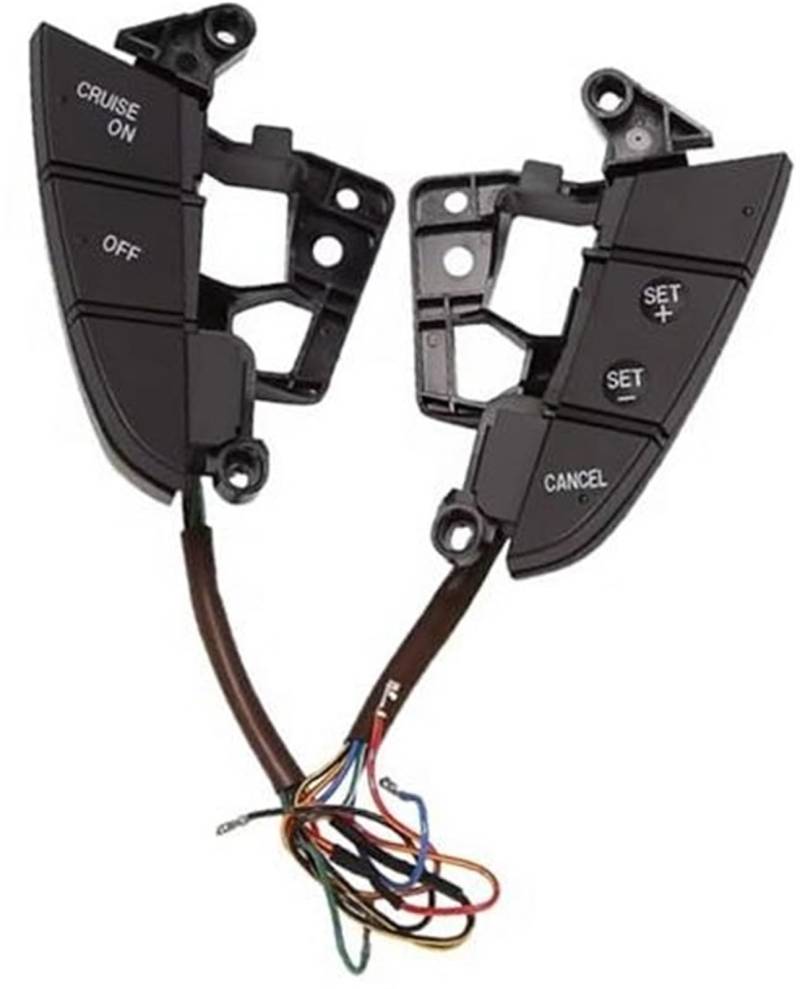 XEDLAMP Auto-Tempomat-Taste, for Mazda, 3 Auto-Multifunktions-Lenkrad-Tempomat-Taste Audio-Radio-Lautstärkeschalter-Taste Multimedia-Steuerschalter Auto-Lenkradschalter-Kit von XEDLAMP