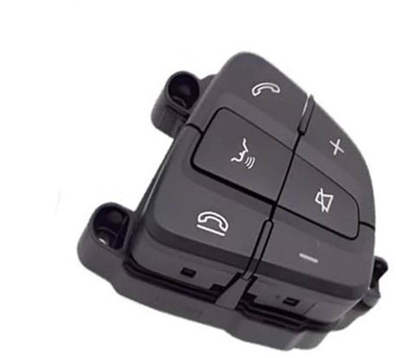 XEDLAMP Auto-Tempomat-Taste, for Mercedes, for Benz, W205 C180 C200 GLC260 GLC300 A0999050300 Auto-Lenkradtasten Fernbedienung Lautstärketaste Auto-Lenkradschalter-Kit(Black Right) von XEDLAMP