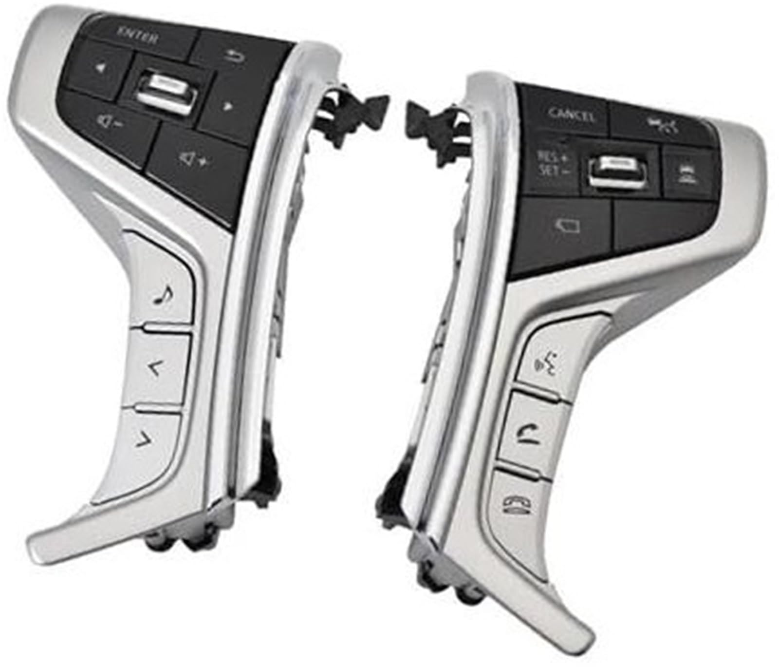 XEDLAMP Auto-Tempomat-Taste, for Mitsubishi, for Outlander, for Pajero Sport 2015–2022, Lenkrad-Tempomat-Schalter, Multimedia-Audio-Schalter, Taste 8616A034 Auto-Lenkradschalter-Kit XEDLAMP Auto-Tempomat-Taste, for Mitsubishi, for Outlander, for Pajero Sport 2015–2022, Lenkrad-Tempomat-Schalter, Multimedia-Audio-Schalter, Taste 8616A034 Auto-Lenkradschalter-Kit von XEDLAMP